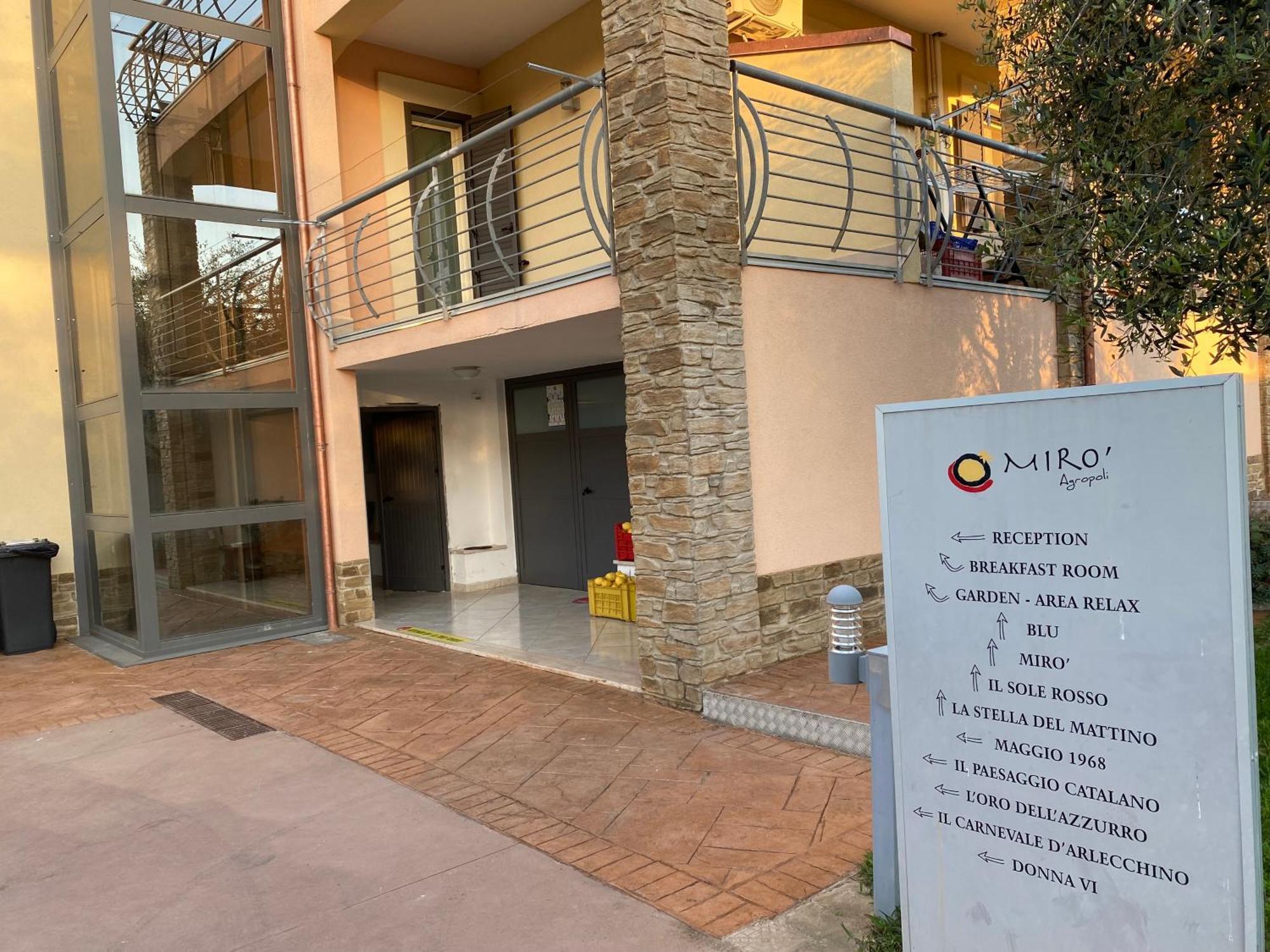 Miro' Agropoli Panzió Kültér fotó