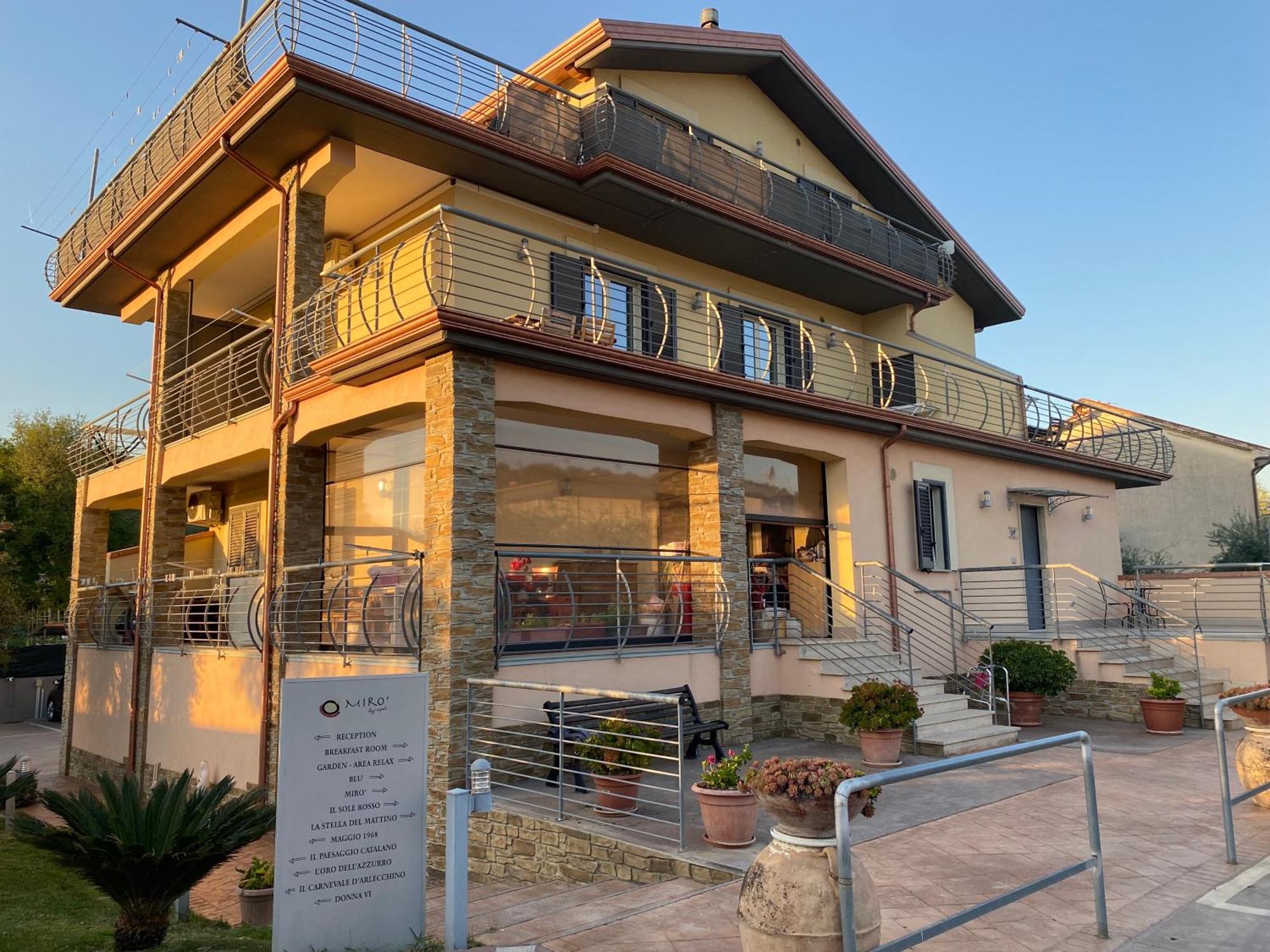 Miro' Agropoli Panzió Kültér fotó